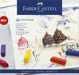 Faber castell faber castell fc-128248 pastelkrijt halve lengte etui à 48 stuks