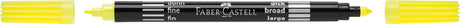 Faber-castell viltstiften - dubbele punt - 10 stuks - neon kleuren - fc-151109
