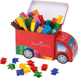 Faber-castell viltstiften - connector - cadeau set vrachtwagen - fc-155533