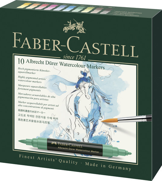 Faber castell faber castell fc-160310 aquarel marker albrecht dürer doos a 10 stuks