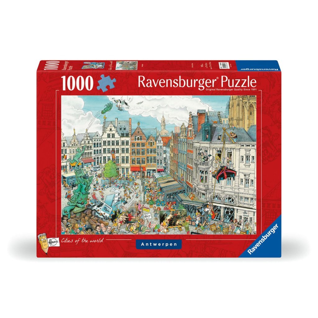 Ravensburger Fleroux Puzzel Antwerpen 1000 Stukjes