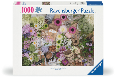 Ravensburger legpuzzel voor de liefde van bloemen, 1000st.