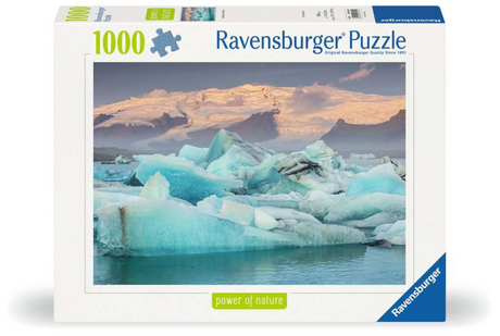 Ravensburger puzzel jokulsarlon ijsland - 1000 stukjes landschap.