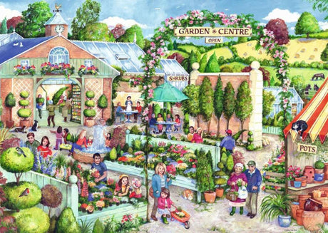 Ravensburger puzzel garden centre - 500 extra grote stukjes