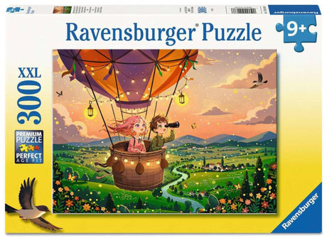 Ravensburger puzzel cozy sunset sky ride - 300 stukjes