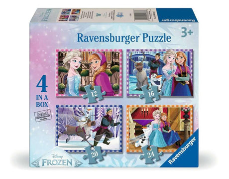 Ravensburger puzzelset disney frozen - 4 puzzels van 12, 16, 20 en 24 stukjes