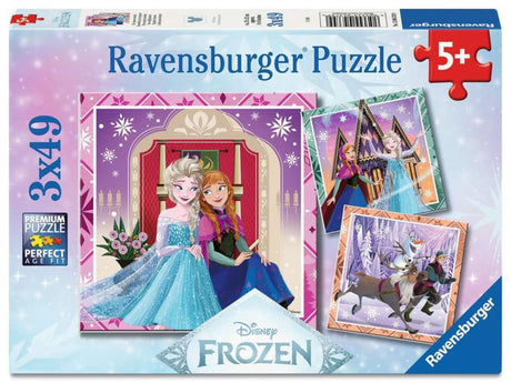 Ravensburger puzzelset disney frozen - 3 puzzels van 49 stukjes