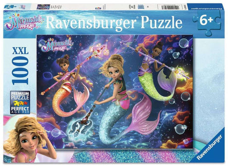 Ravensburger xxl-puzzel mermaid magic - 100 stukjes