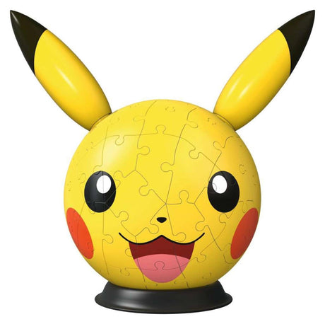 Ravensburger 3d-puzzel pikachu with ears - 72 stukjes met oren