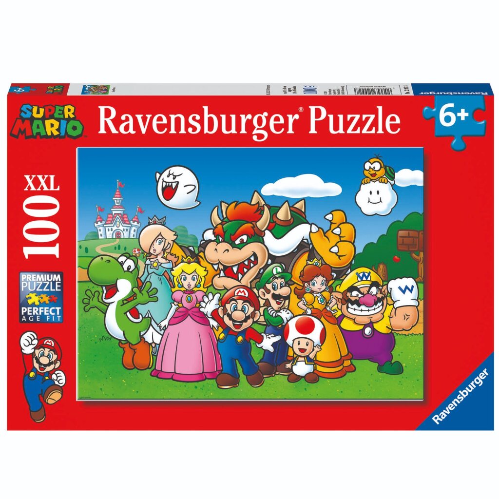 Ravensburger Super Mario Puzzel, 100st. XXL