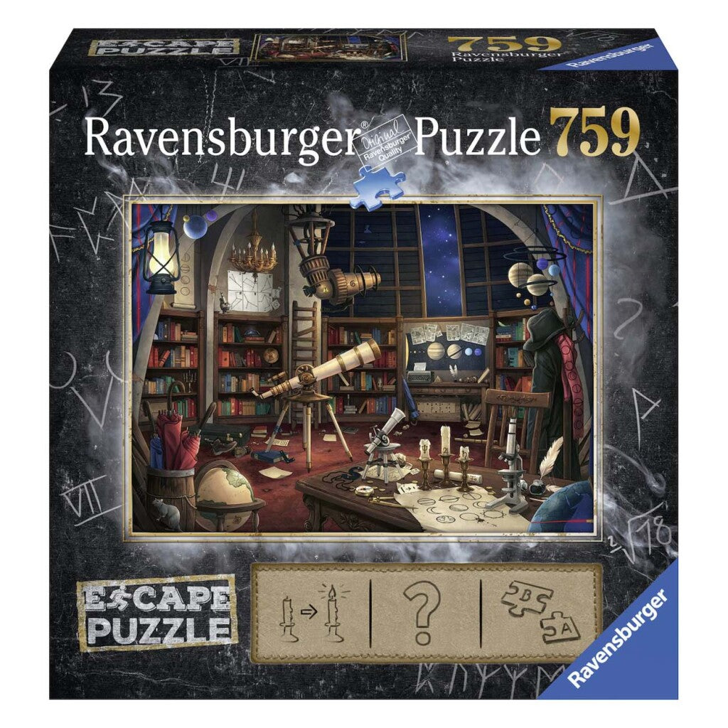 Ravensburger Escape Room Puzzel De Sterrenwacht, 759st.