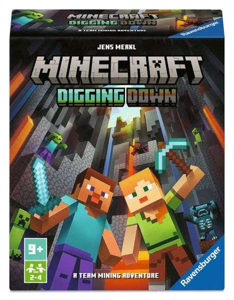 Ravensburger gezelschapsspel minecraft digging down