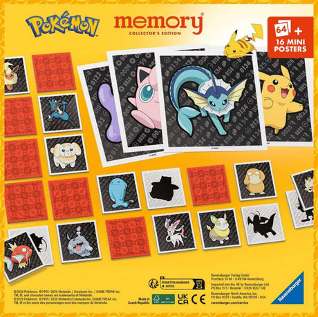 Ravensburger memoryspel pokémon (collector's)