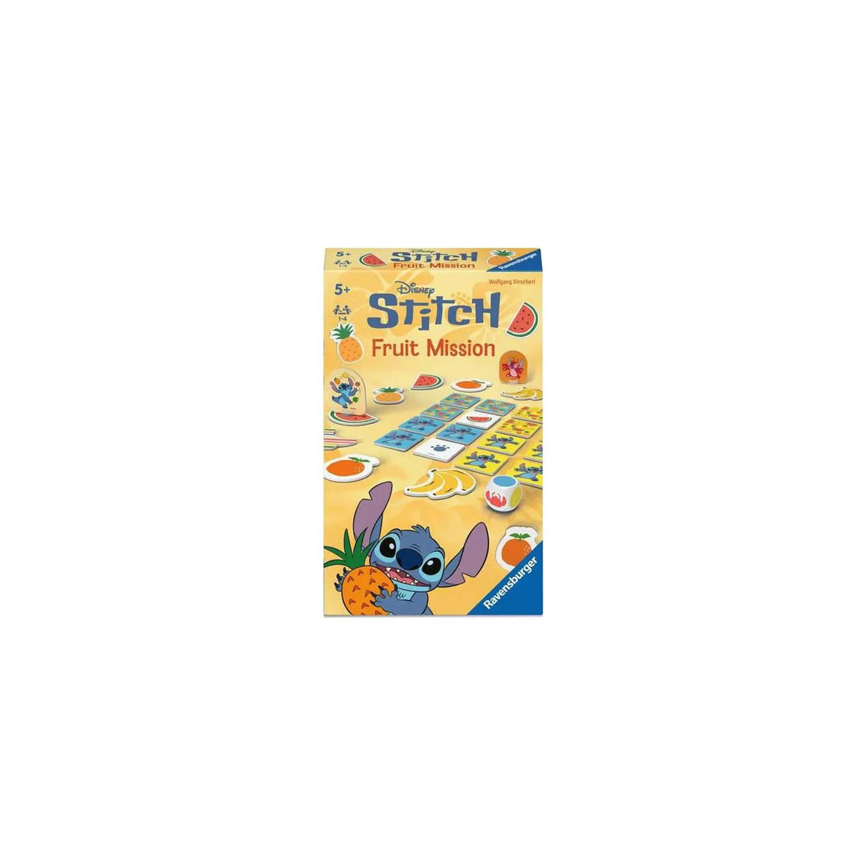 Ravensburger – disney stitch: fruit mission – kinderspel – vanaf 5 jaar