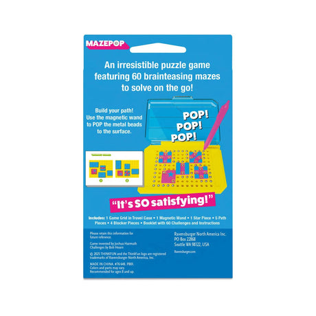 Ravensburger – mazepop – uitdagend logicaspel – vanaf 8 jaar
