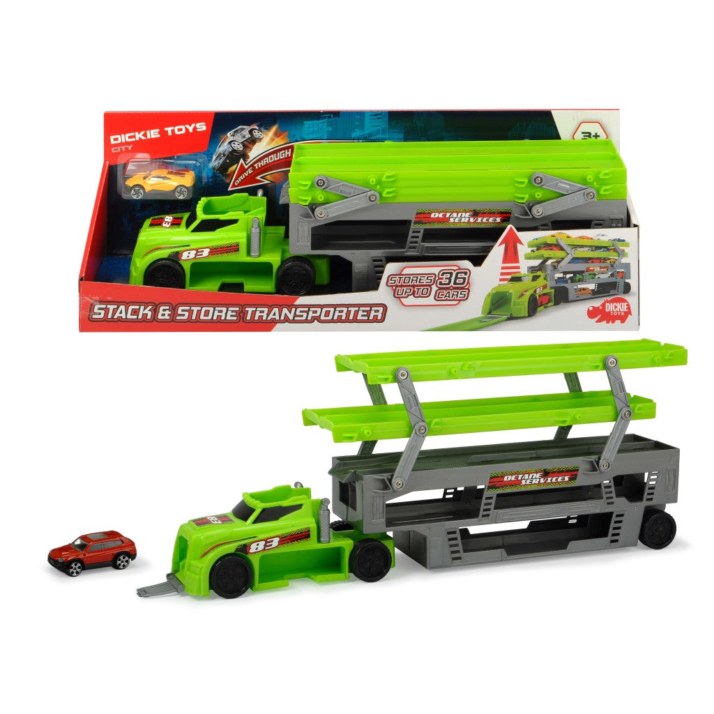 Dickie Toys Toys Autotransportwagen met 1 auto