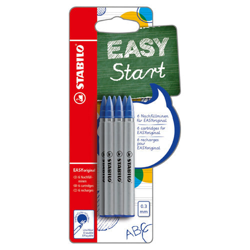 Stabilo easy original refill blauw