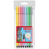 Stabilo Pen 68 Pastel Viltstiften, 8st.