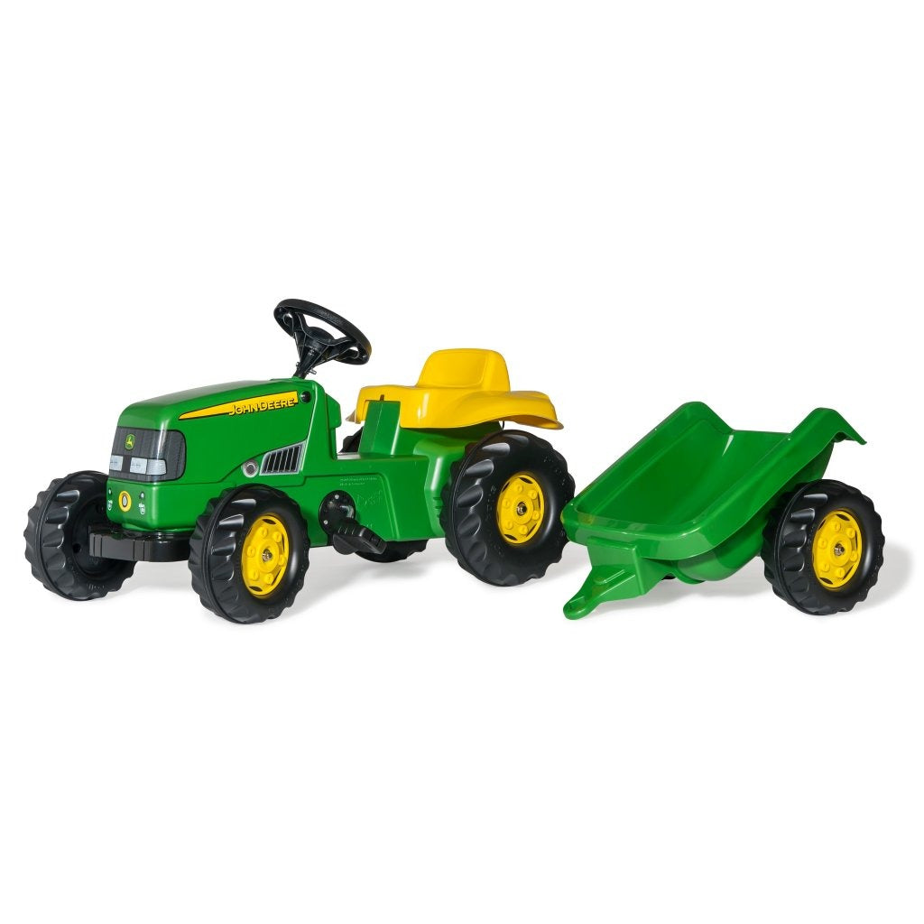 Rolly Toys Traptractor RollyKid John Deere junior groen geel