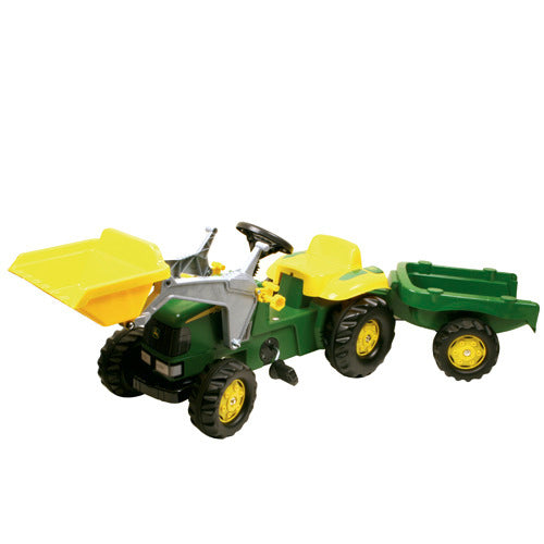 Rolly Toys Traptractor RollyKid John Deere junior groen