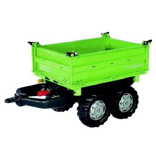 Rolly toys rolly toys 121502 rollymega trailer deutz groen