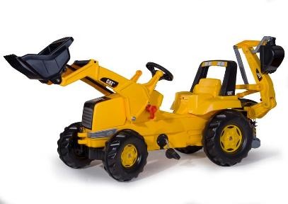 Rolly Toys Rolly Toys 813001 RollyJunior CAT Tractor met Lader en Graafarm