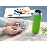 Leifheit thermosbeker flip - 600 ml - rvs - groen