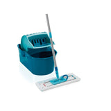 Leifheit profi vloerwisser xl - micro duo vloerdoek - compleet compact systeem- 42 cm wisbreedte - 8l emmer