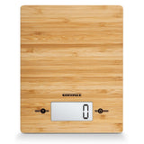 Leifheit soehnle keukenweegschaal bamboo - digitaal - 1 gram nauwkeurig - tot 5 kg