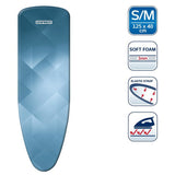 Leifheit strijkplankhoes heat reflect s m - 125 x 40 cm strijkvlak - blauw