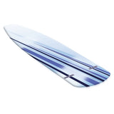 Leifheit strijkplankhoes air active m perfect steam - 118 x 38 cm strijkvlak - blauwe strepen