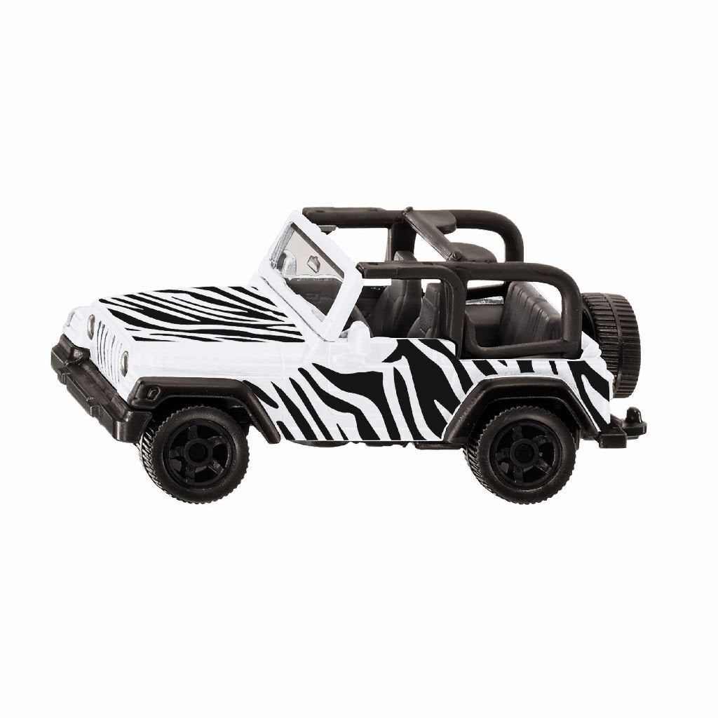 Siku 1546 jeep wrangler safari wit zwart