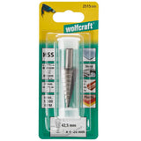 Wolfcraft wolfcraft trapboor 8 mm 4 20 mm hss grijs 2515000