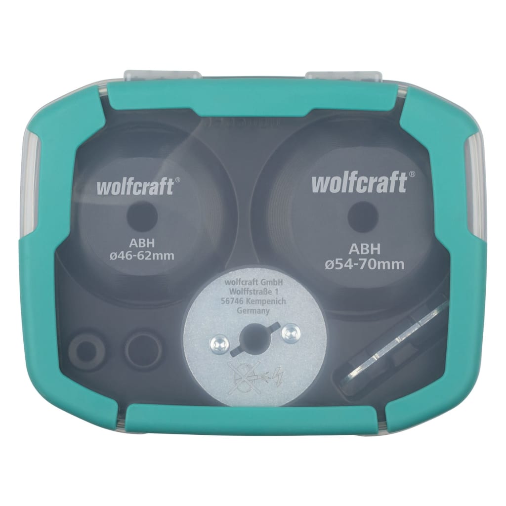 Wolfcraft Wolfcraft 3-delige Gatvergrotingsset voor gatenzagen