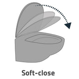 Ridder toiletbril memphis soft-close matwit