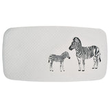 RIDDER RIDDER Badmat Zebra 38x72 cm wit en zwart