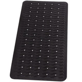 Ridder badmat anti-slip playa 80x38 cm zwart 68310