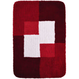 Ridder ridder badkamermat coins 60x90 cm rood 7103306