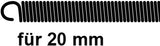 Kirchhoff inwendige buigveer, 20 mm, voor meerlaagse buis - 988914255