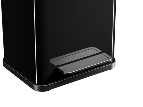 Hailo öko duo plus pedaalemmer 2x9l zwart