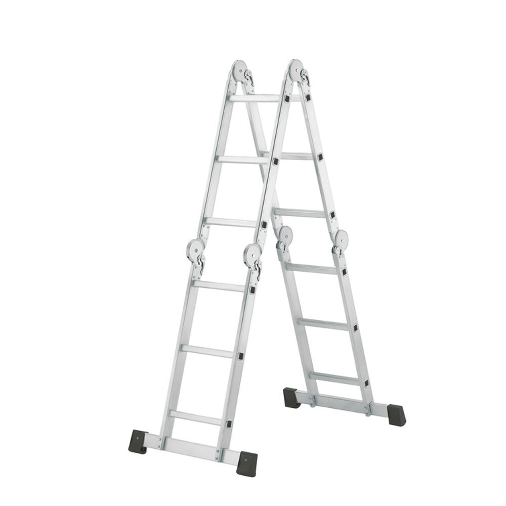 Hailo Hailo 7412-037 M60 Universele Aluminium Ladder 4x3M