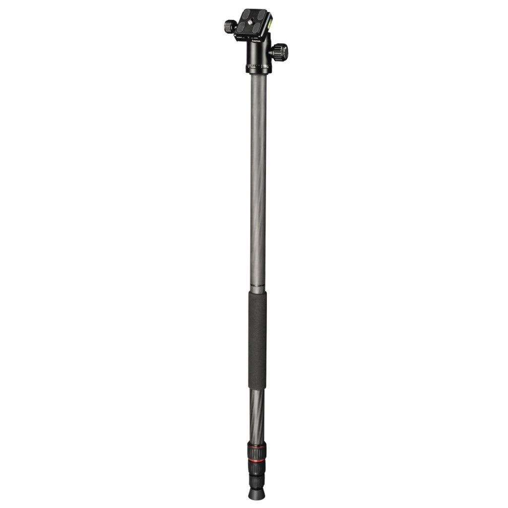 Hama statief ramble duo carbon 160 - ball met smartphonehouder