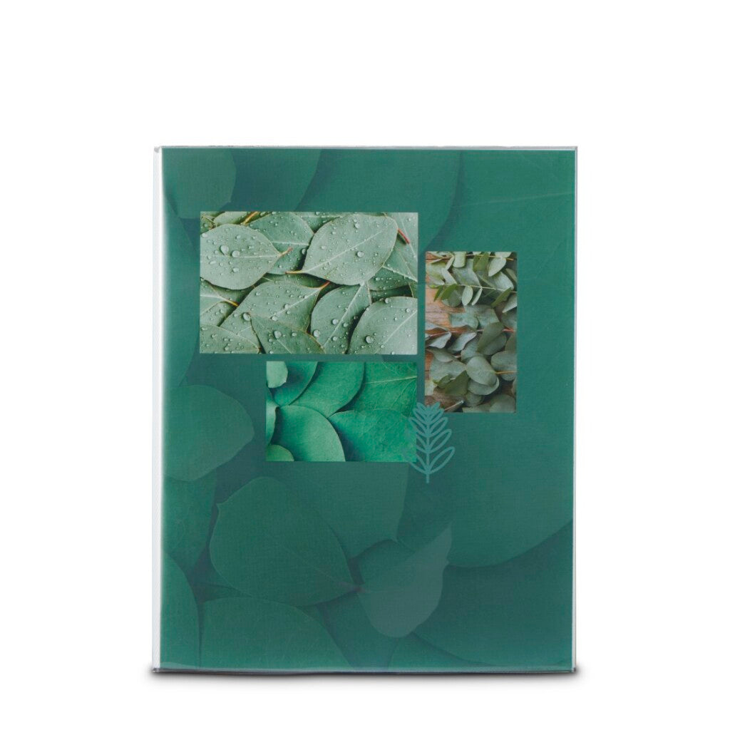 Hama singo ii soft cover fotoalbum leaves voor 80 foto's van 10x15 cm groen