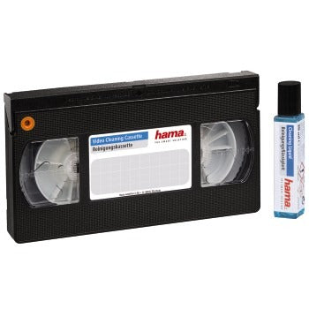 Hama video vhs s-vhs reinigingscassette