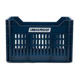fietskrat Recycled 30 liter polypropyleen donkerblauw
