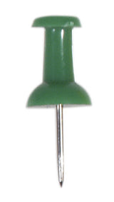 Alco al-662-18 pushpins doosje a 40 stuks donkergroen