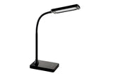 Alco al-907-11 led bureaulamp dimbaar 43cm zwart 230v 6w