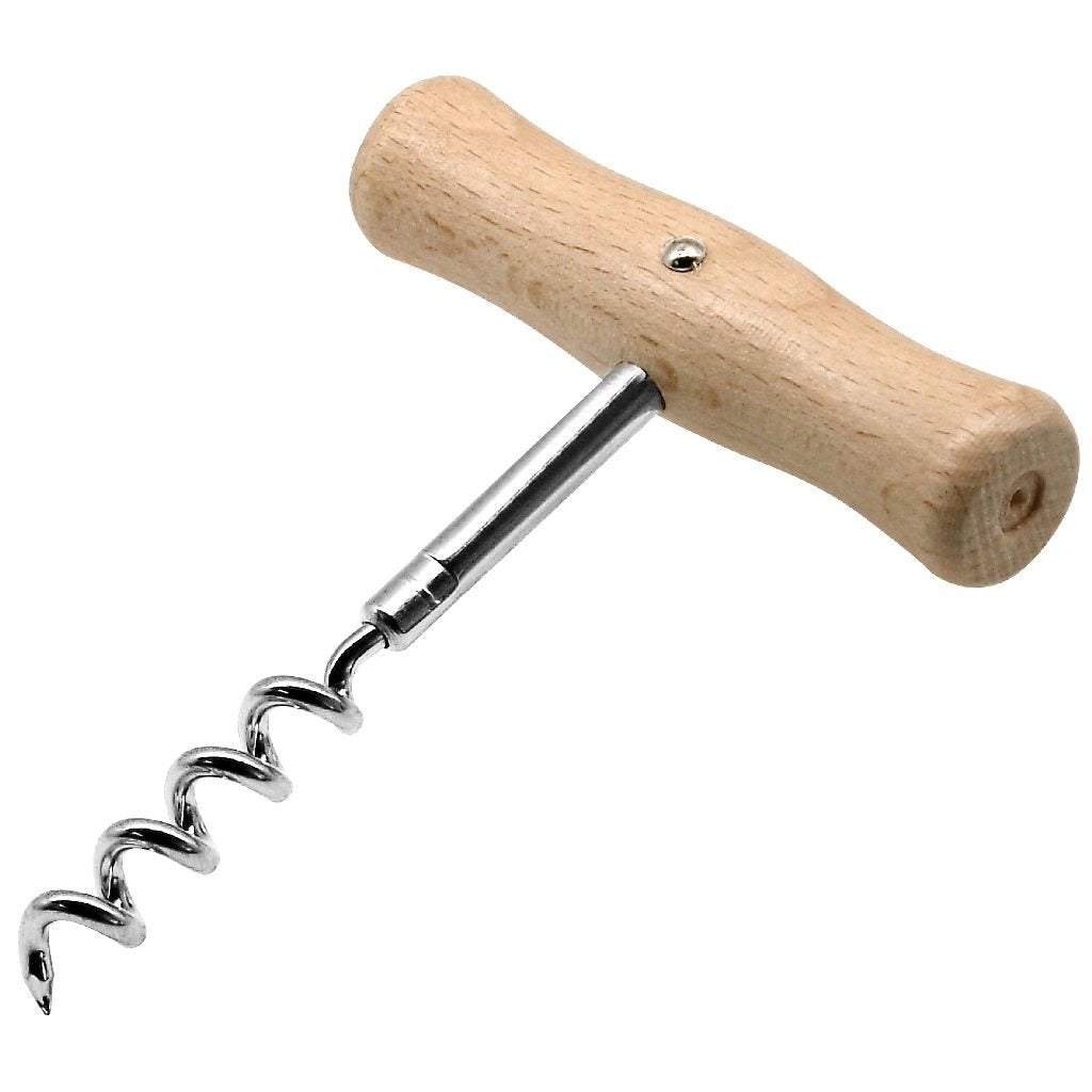 Fackelmann fackelmann basic kurkentrekker 10.5 cm hout chroom