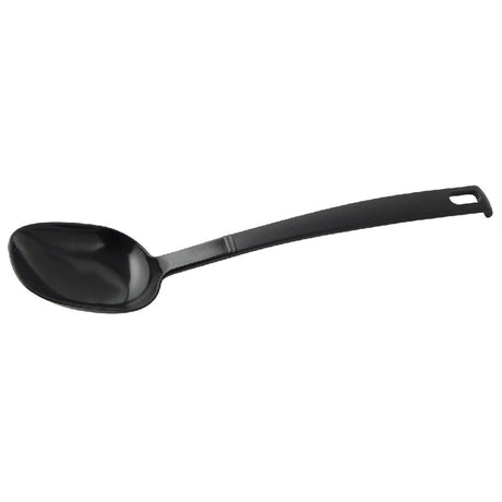 Fackelmann serveerlepel 30 cm zwart nylon