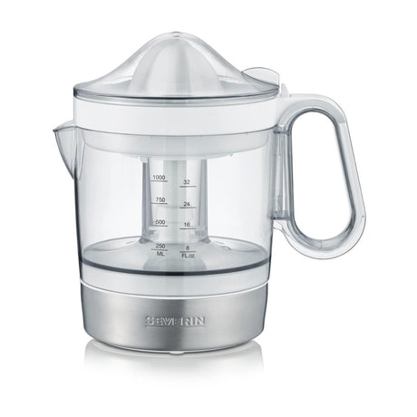 Severin citruspers 1l 40w rvs wit